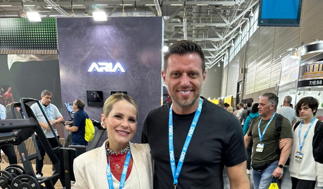 Paula Baldini e Marccelo Tuccio participam da FIBO