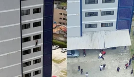 Estudante é socorrida após queda do 7º andar de faculdade em Maceió