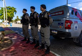 PM reforça policiamento na Grande Maceió durante feriado do Trabalhador