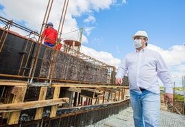 Obras do Centro de Convenções de Arapiraca seguem avançando