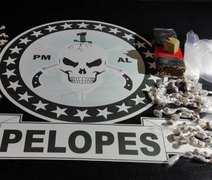 PMAL combate o tráfico e apreende entorpecentes em municípios do interior