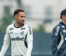 Neymar pode voltar ao Santos contra o Flamengo após um mês afastado