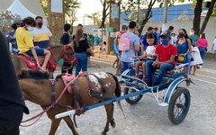 Para a criançada tem a Expoagrinho