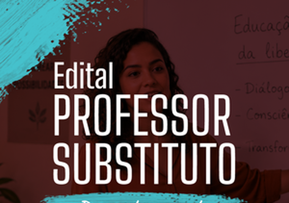 Progep publica edital para distribuição de vagas de professor substituto