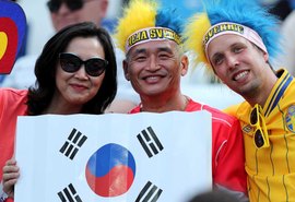 Suécia e Coreia do Sul já estão em campo para o 2º duelo do Grupo F