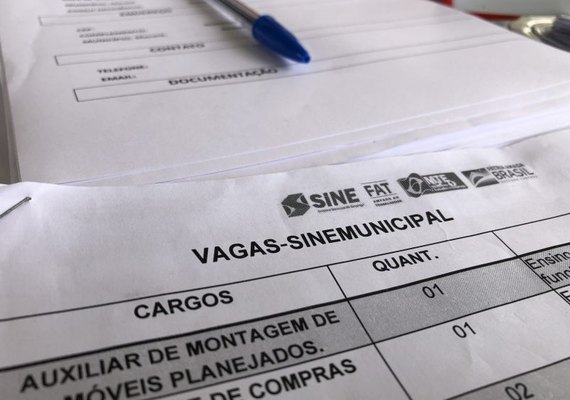 Sine Maceió oferta 40 vagas de emprego nesta segunda (28)