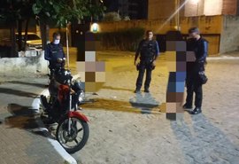 Casal em posse de motocicleta roubada é preso pela OPLIT