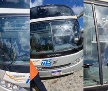 Ônibus de Márcia Freire é atingido por 21 tiros durante tentativa de assalto a caminho de AL
