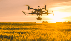 54% dos agricultores pretendem investir em drones neste ano