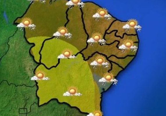 Sala de Alerta da Semarh divulga aviso meteorológico