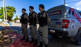 PM reforça policiamento na Grande Maceió durante feriado do Trabalhador