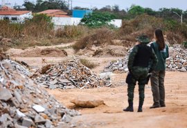 Depósito irregular de resíduos sólidos é embargado no interior de AL