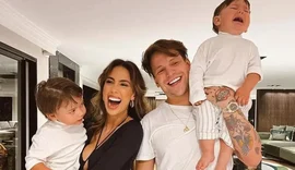 Gabi Brandt e Saulo Poncio reaparecem juntos após término de 4 anos