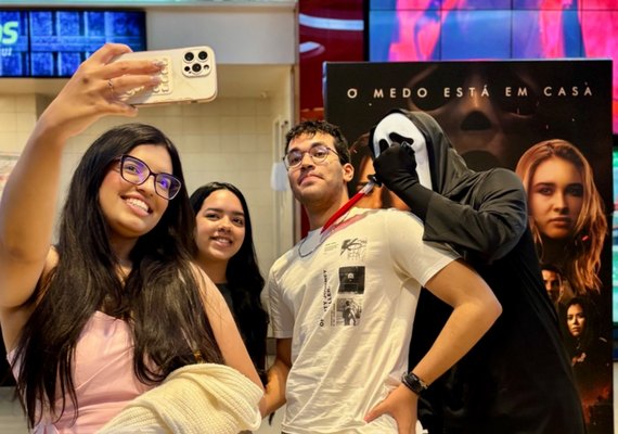 Estreia do filme Pânico 7 ganha ação especial em Maceió