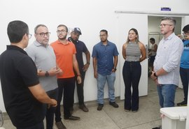 Hospital de Emergência do Agreste recebe visita técnica da Sesau para avaliar obras de reforma e ampliação