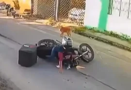 Motociclista recebe indenização de R$ 279 mil após cair em rua esburacada