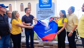 Governador de AL inaugura obra do Pró-Estrada em São Luís do Quitunde