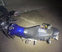 PM recupera motos roubadas e apreende arma de fogo em Arapiraca e Piranhas