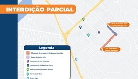 Ruas do Antares serão parcialmente interditadas para obras de drenagem a partir desta quinta-feira (14)