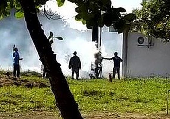 Vídeo: Incêndio na UFAL deixa prédios sem energia; confira