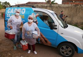Marechal Deodoro: Carro da Vacina chega ao conjunto Erick Ferraz