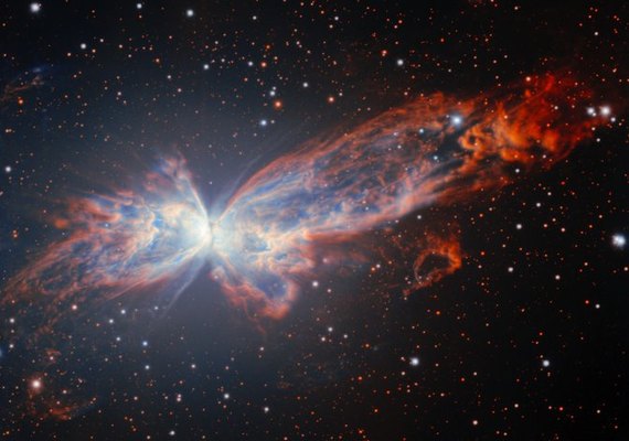 Telescópio Gemini Sul revela nova imagem da 'Nebulosa Borboleta'