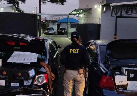 Mais de 500 garrafas de vinho argentino são apreendidos na madrugada desta sexta (21)