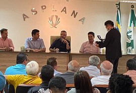 Asplana conhece propostas do pré-candidato ao governo de Alagoas, Rui Palmeira