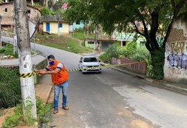 Defesa Civil interdita Ladeira da Moenda por tempo indeterminado