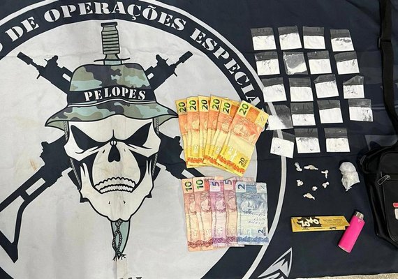 PM flagra crimes de tráfico de drogas e violência doméstica no Sertão