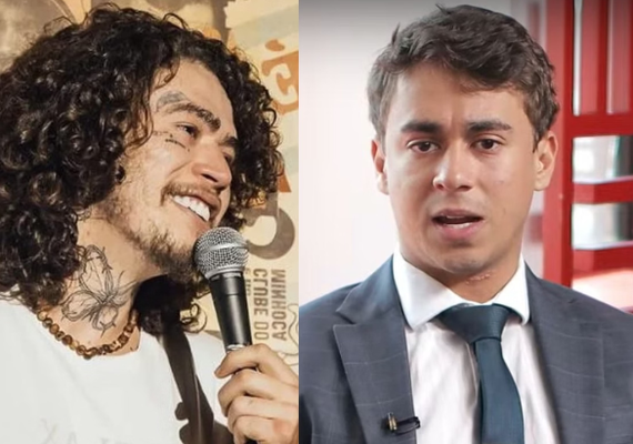 Whindersson Nunes ‘convida’ Nikolas Ferreira para um “ménage” após provocação sobre Vitão