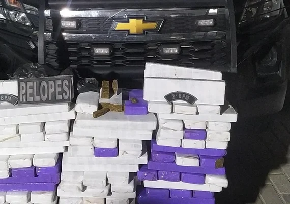 PM apreende mais de 6 kg de cocaína durante operação em Maceió