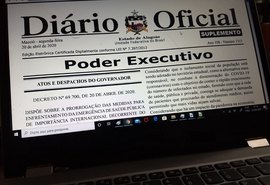 Quem tiver gripe e circular nas ruas de AL pode ser preso