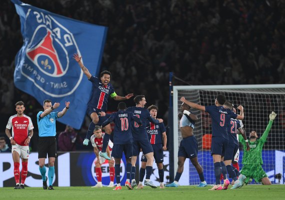 PSG elimina Arsenal, vai à final da Champions e busca título inédito
