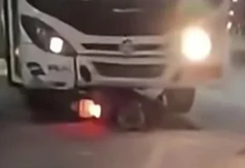 Motociclista fica em estado grave após colidir com ônibus em Arapiraca