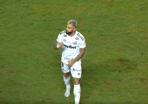 STJD suspende Gabigol por gesto obsceno contra torcedor na Vila