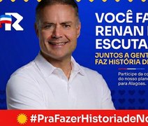Renan Filho inicia plano de governo com plataforma de participação popular