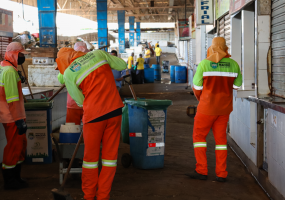 Mercado da Produção fecha nesta segunda (18) para mutirão de limpeza