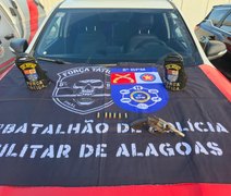 PM apreende drogas e arma de fogo em ações nos municípios de Alagoas