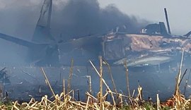 Caça da Força Aérea Brasileira cai no Mato Grosso do Sul