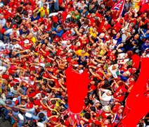 Lula encerra campanha no Rio sem presença de Eduardo Paes