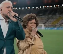 Após críticas, Alcione atribui confusão no hino a atraso no áudio