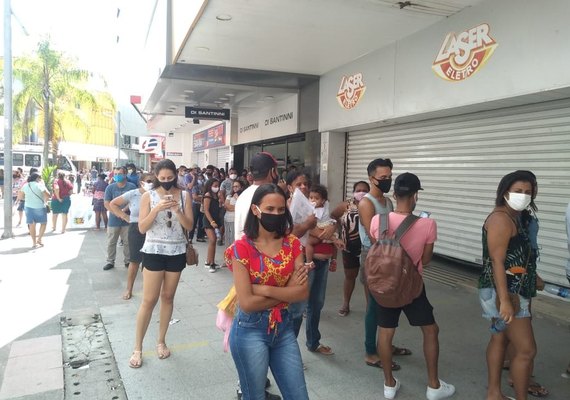 Taxa de desemprego impede a restauração da economia em Alagoas