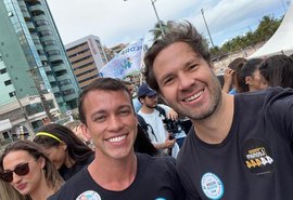 Pedro Vilela e delegado Leonam fazem ato em Maceió em defesa da causa animal e da ética na política