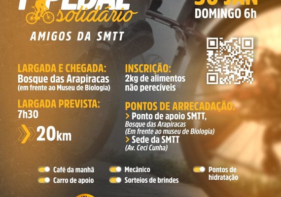 SMTT promove pedal solidrio para-ajudar-familias-em-situacao-de-vulnerabilidade/