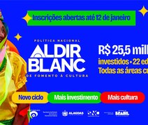 Abertas inscrições para os 22 editais do Ciclo 2 da PNAB em Alagoas