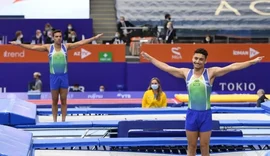 Rayan Dutra garante vaga nos Jogos de Paris na ginástica de trampolim