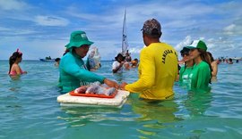 IMA promove educação ambiental nas piscinas naturais da Pajuçara