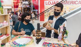 Prefeitura de Maceió inaugura estande para potencializar o comércio de artesanato no Parque Shopping