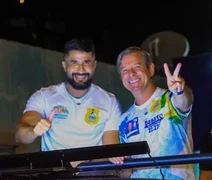 Caravana da direita reúne Cabo Bebeto e Fábio Costa na Ponta da Terra